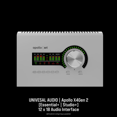 Universal Audio | Apollo X4 G2 [Essential+ | Studio+] | Amp Audio