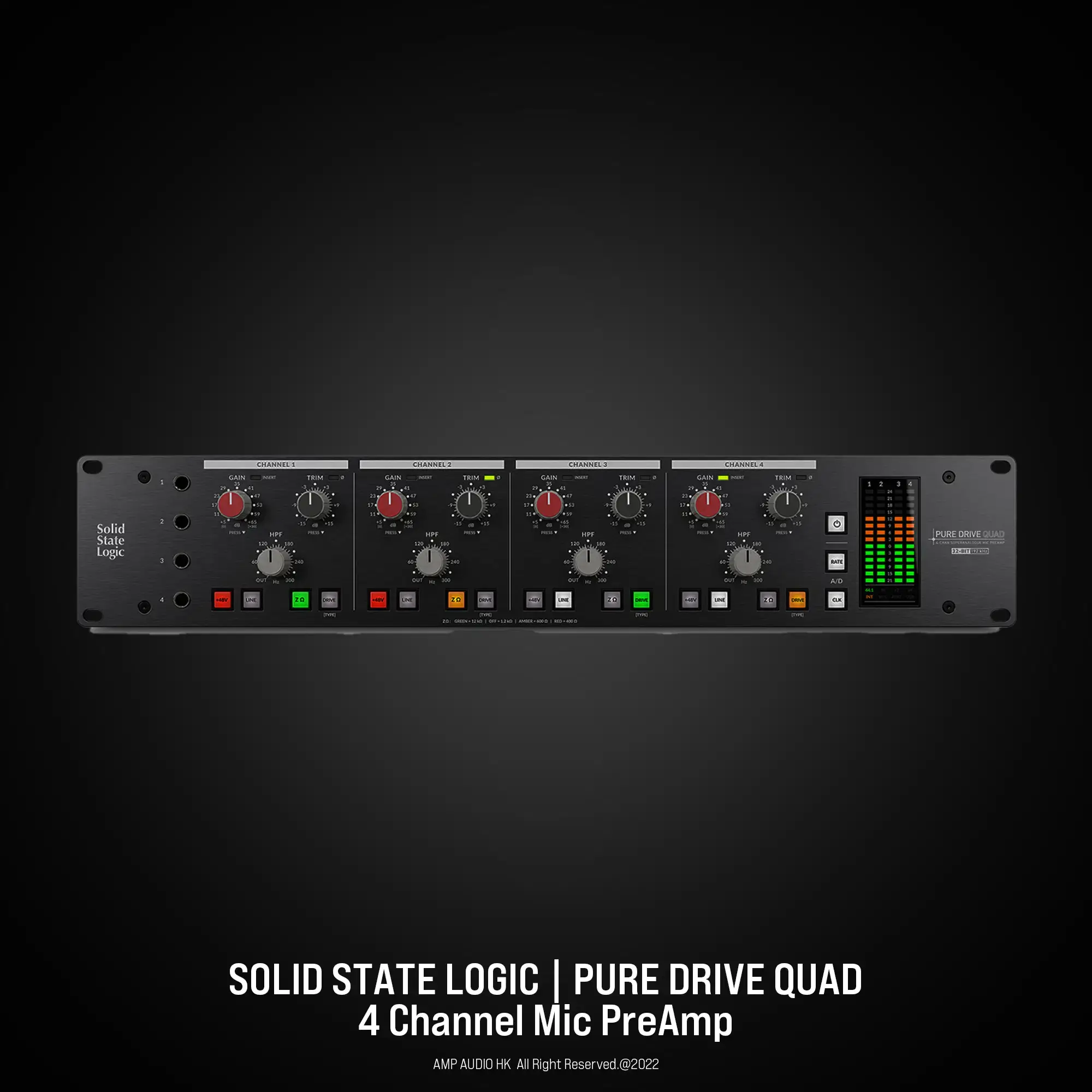 Solid State Logic | Pure Drive Quad