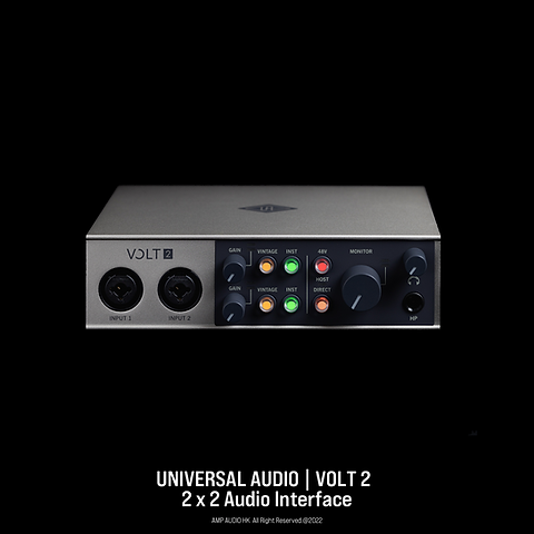 Universal Audio | Volt 2 | Amp Audio HK | 香港專業錄音及音響器材專門店