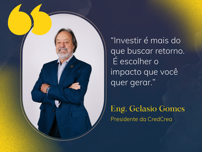 📢 Investir também é uma escolha de propósito