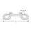 Thumbnail: Stainless Steel Double End Snap Hook