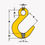 Thumbnail: Grade 80 Eye Type Foundry Hook