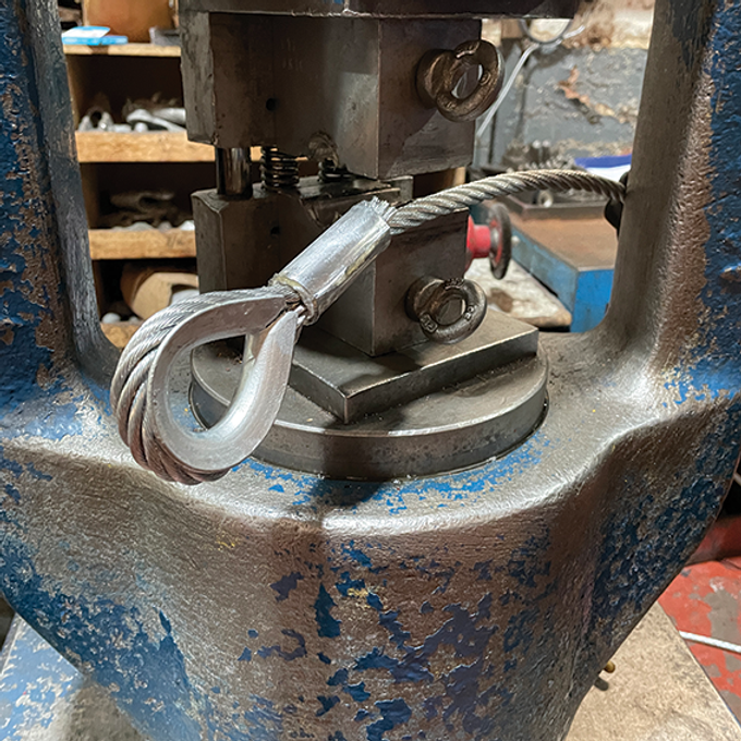 Wire Rope Sling Assemblies - Pressing, Fused & Taper, Slings