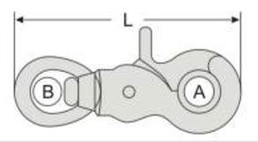 Thumbnail: Stainless Steel Swivel Trigger Snap Hooks