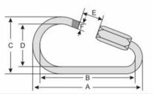Thumbnail: Stainless Steel Peat Type Quick Link