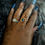 Thumbnail: Evil Eye Copper Ring