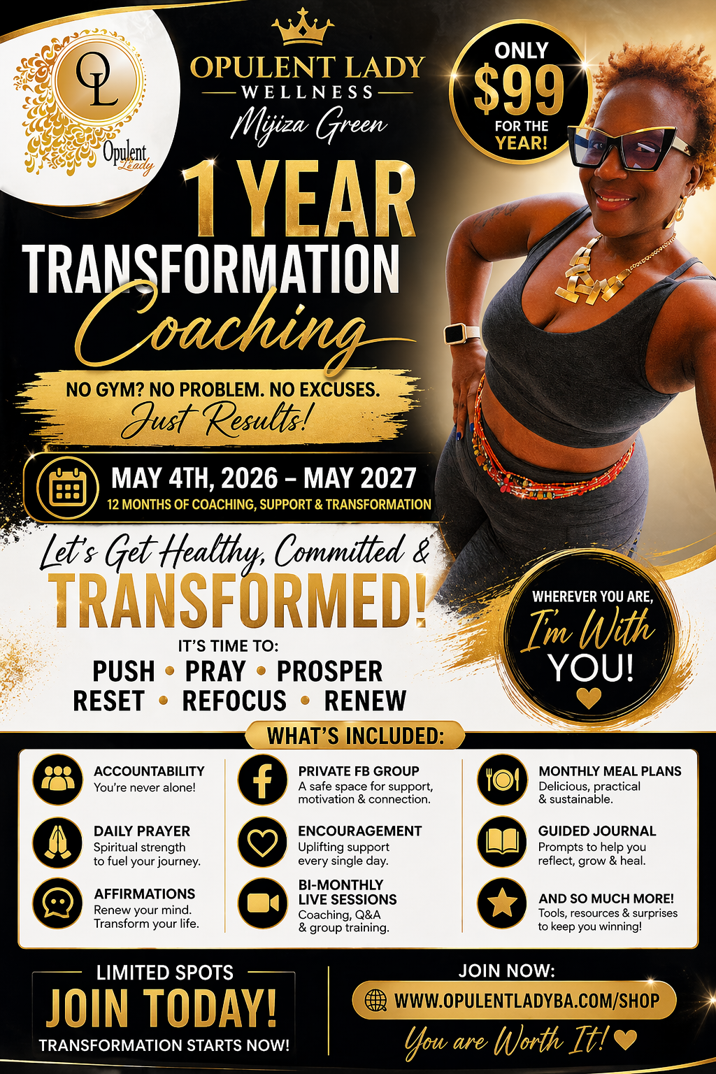Opulent Wellness Program (ONLINE)