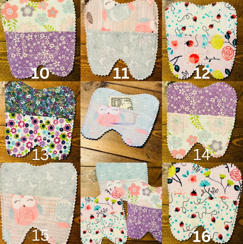 Thumbnail: Tooth Fairy Pouch | Assorted Patterns