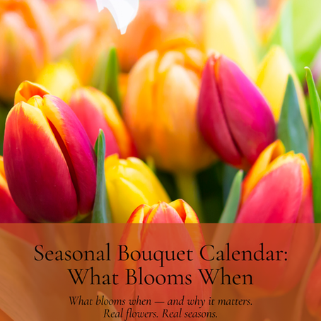 Seasonal Bouquet Calendar Cover