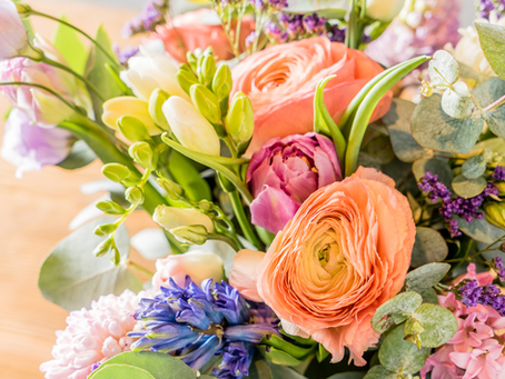 a spring inspired bouquet