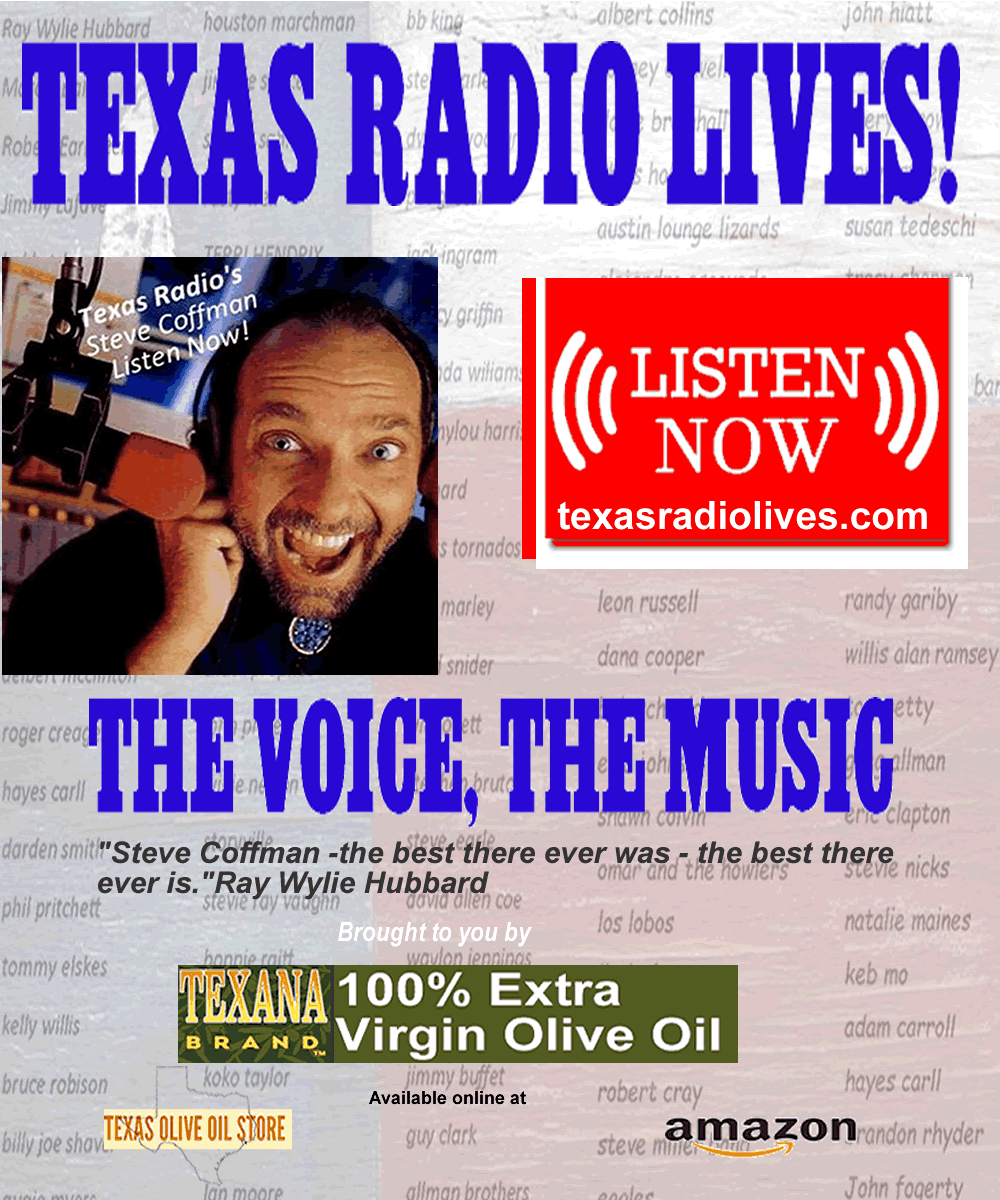 TEXAS RADIO LIVES COFFMAN. ACTION AD.TOO