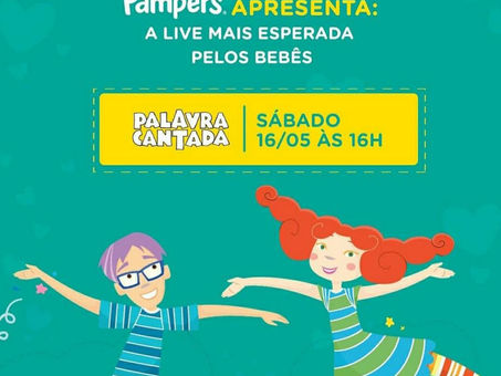 Live da Palavra Cantada: A mais esperada pelos pequenos já tem dia e hora! 🎵🎶