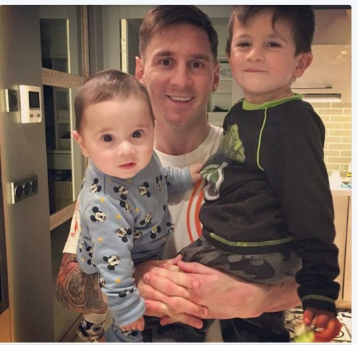 En España se celebra el DÃa del Padre, y Antonella le dedicó un cariñoso saludo a Messi
