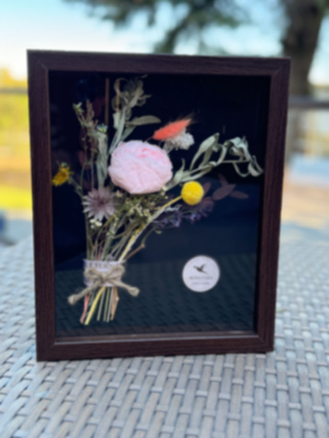 Preserved Flower Frame