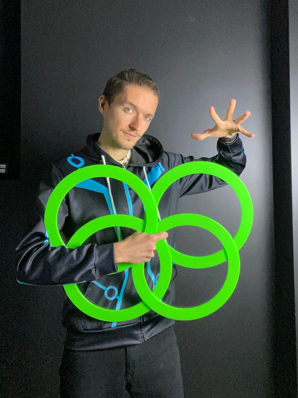 Thumbnail: Set of 8-Rings (medium, fits everyone)