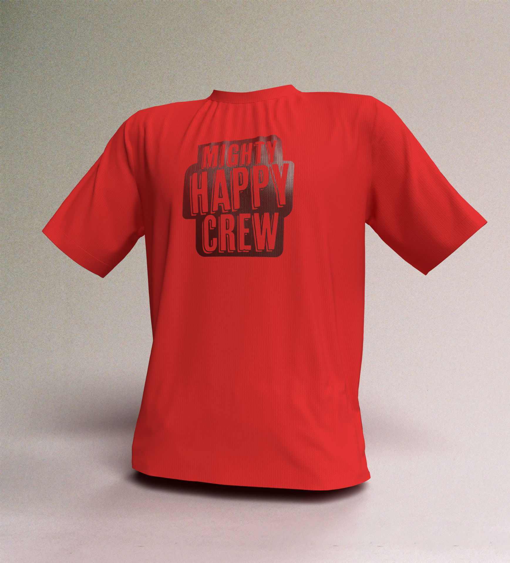 Mighty Happy Crew Rocker Unisex T-Shirt