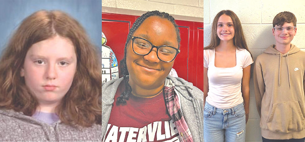 Watervliet Middle School's students of the Month for September 2025
