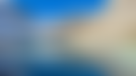 Le lac des Béraudes présente des nuances de bleus sublimes