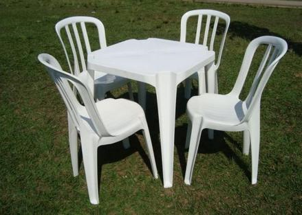 Mesa Quadrada 4 cadeiras