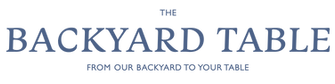 the backyard table logo