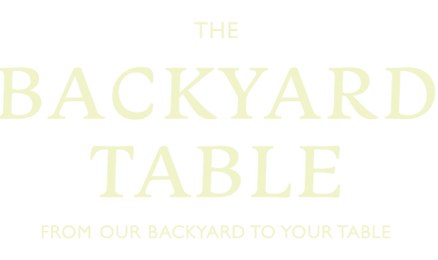 the backyard table logo