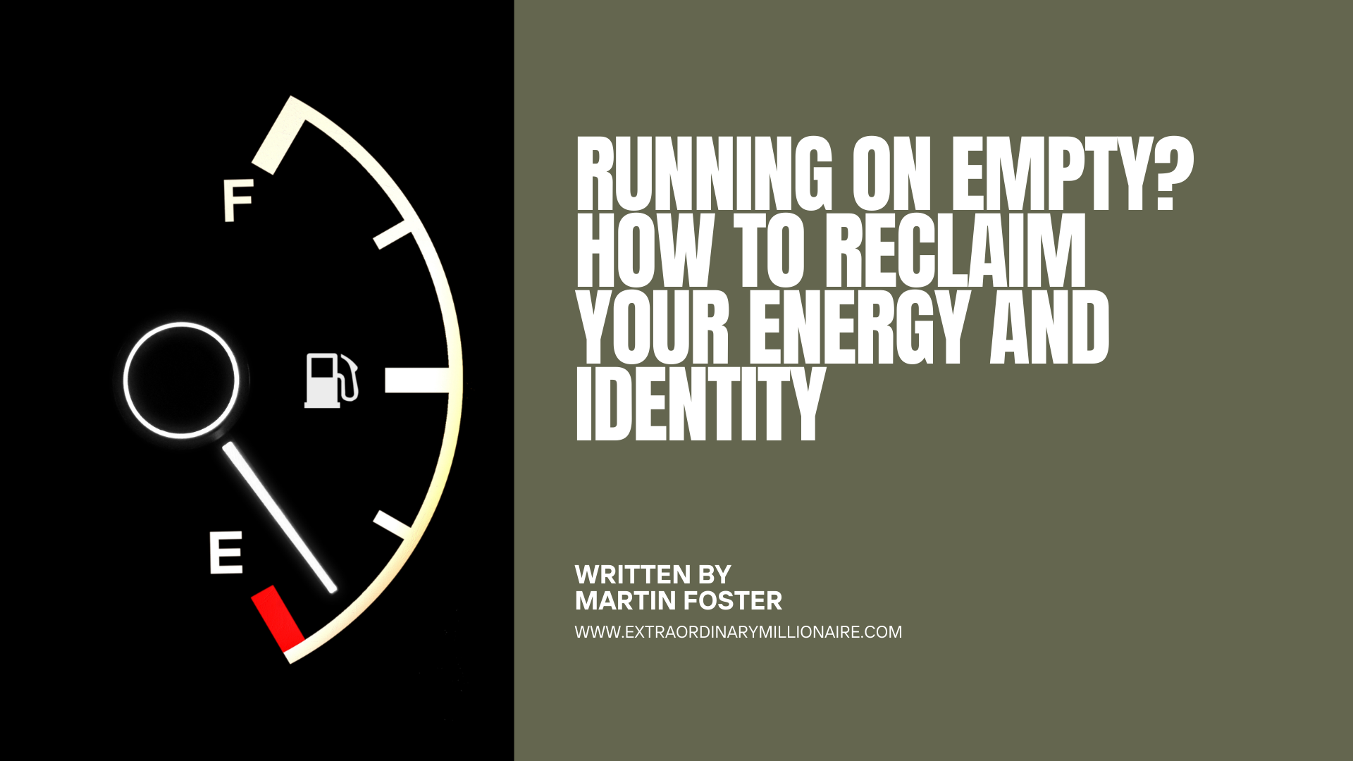 Running on Empty: How to Reclaim Your Energy and Identity