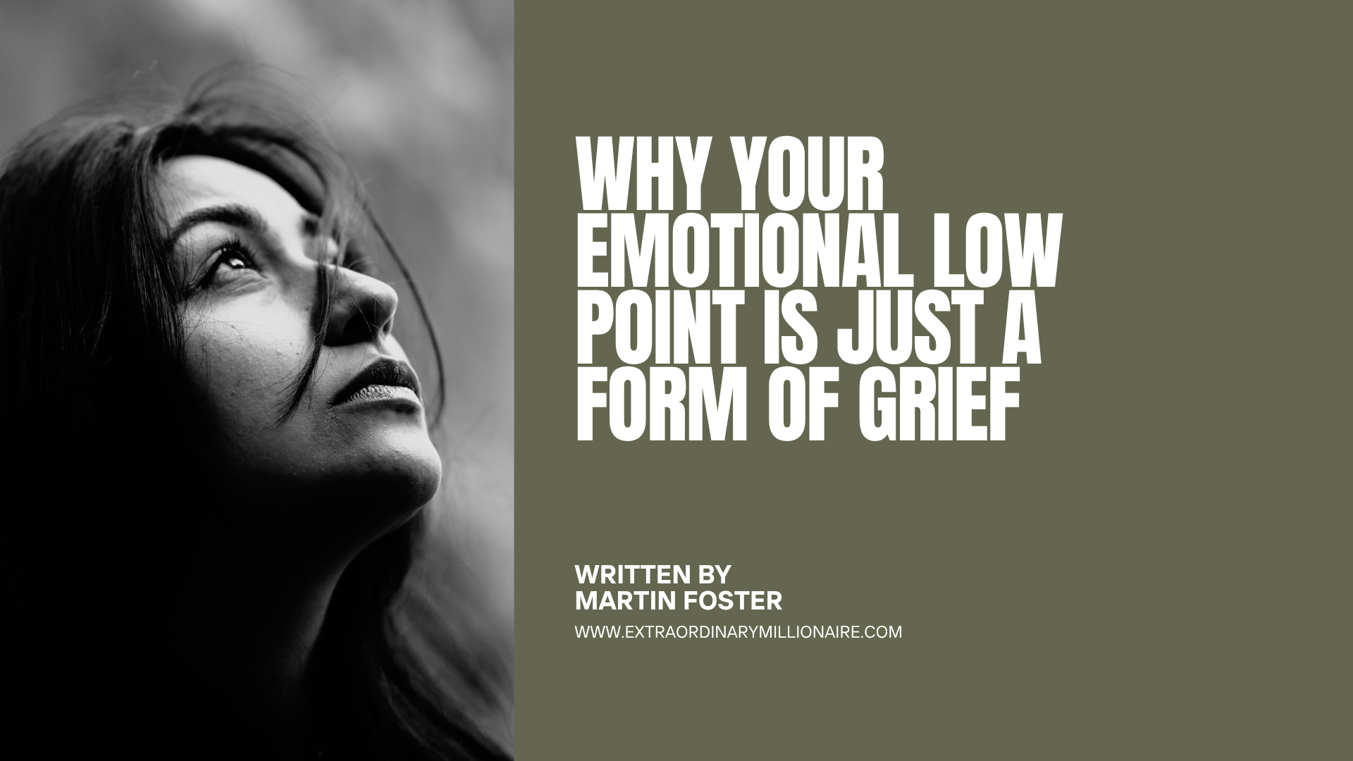 Why Your Emotional Low Point Is Just a Form of Grief