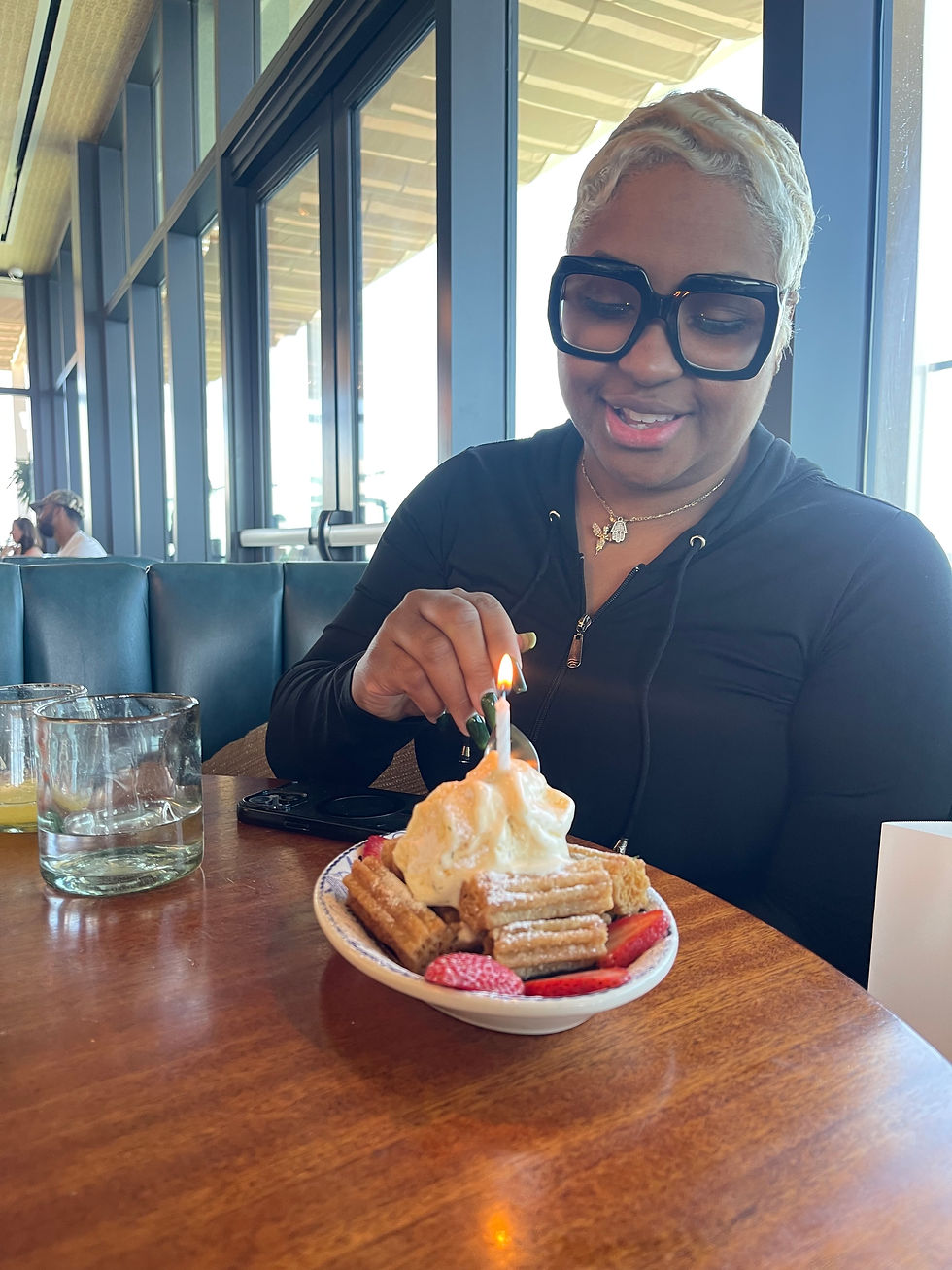 Birthday Churros For the WIN !