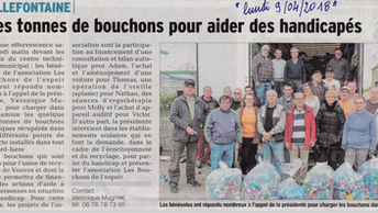 Article du Dauphiné Libéré du :              lundi 09 avril 2018