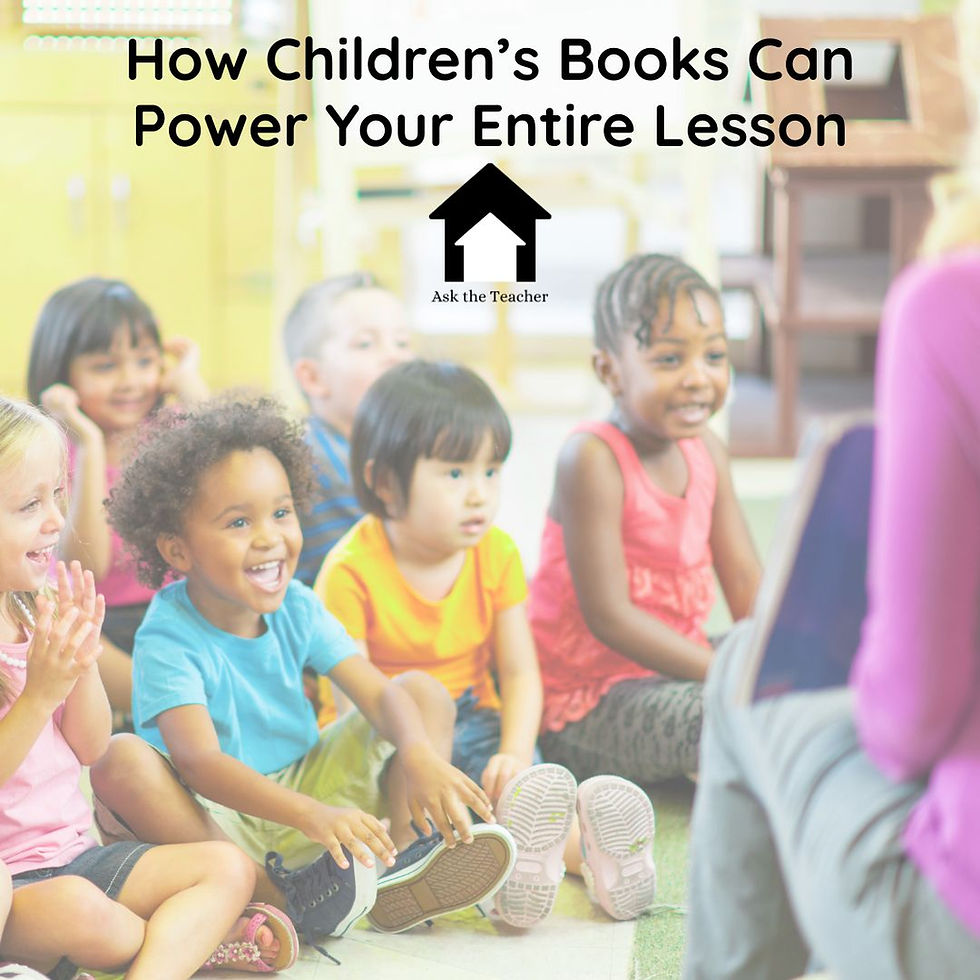 How Children’s Books Can Power Your Entire Lesson