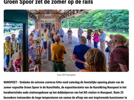 Opening expositie Groen spoor