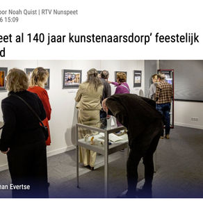 Opening Nunspeet al 140 jaar kunstenaarsdorp