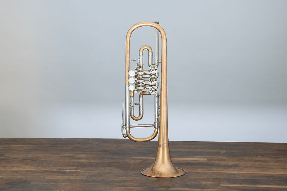 Miniaturbild: Gebrauchte Deutsche Konzert Trompete in Bb Barth Stuttgart  7