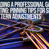 Leading a Professional Garment Fitting: Pinning Tips for Seamless Pattern Adjustments