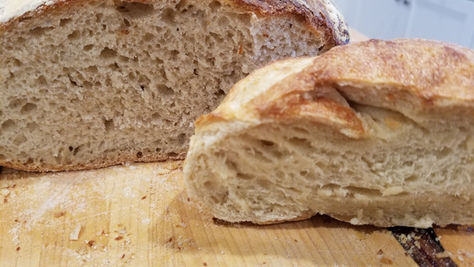 Hanging Pictures and Fourth Loaf of Sourdough