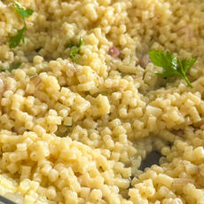 Pâtes citron, parmesan & échalote