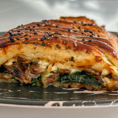 Tresse feuilleté veggie