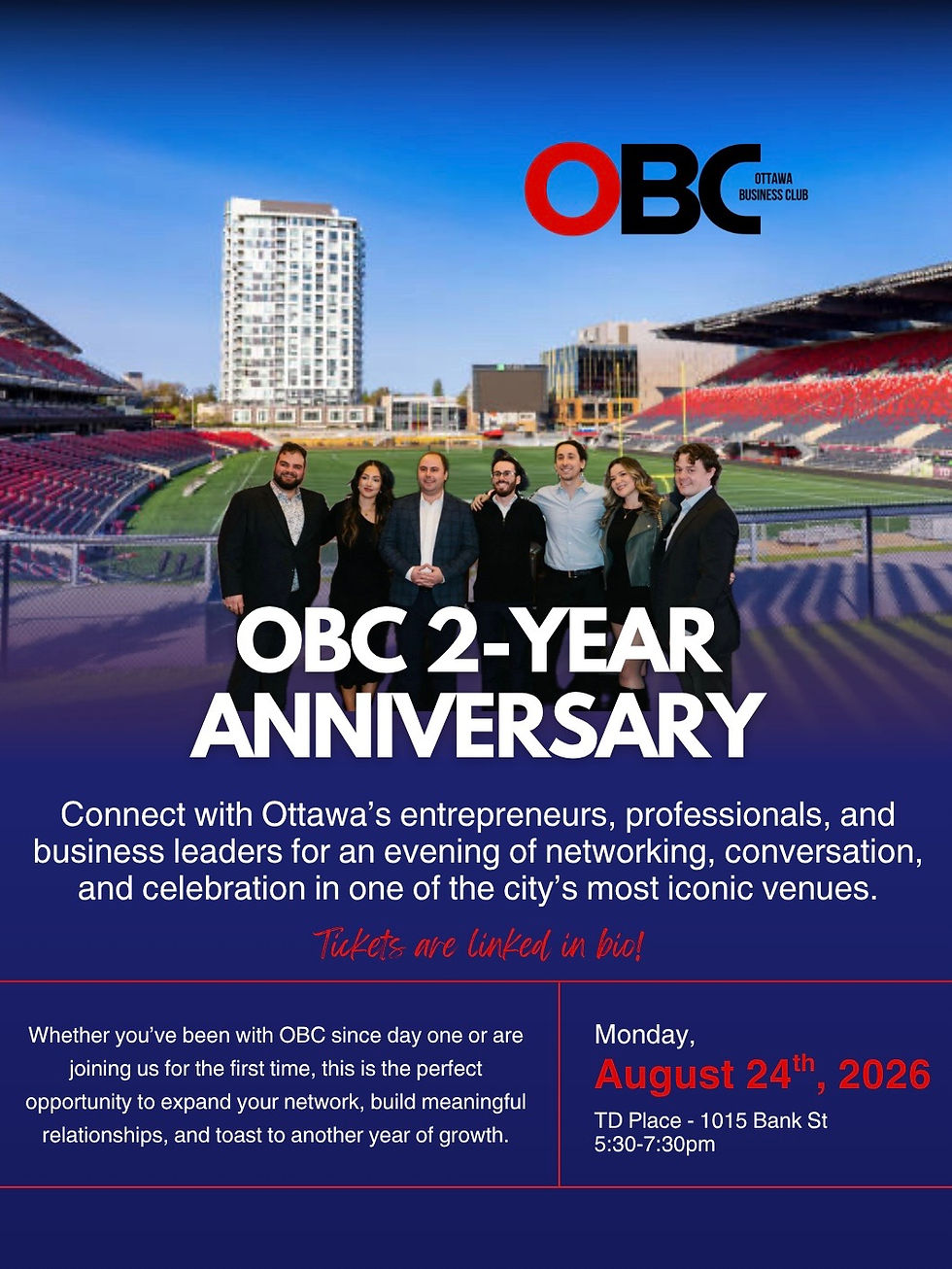 TD Place: 2-Year Anniversary of OBC
