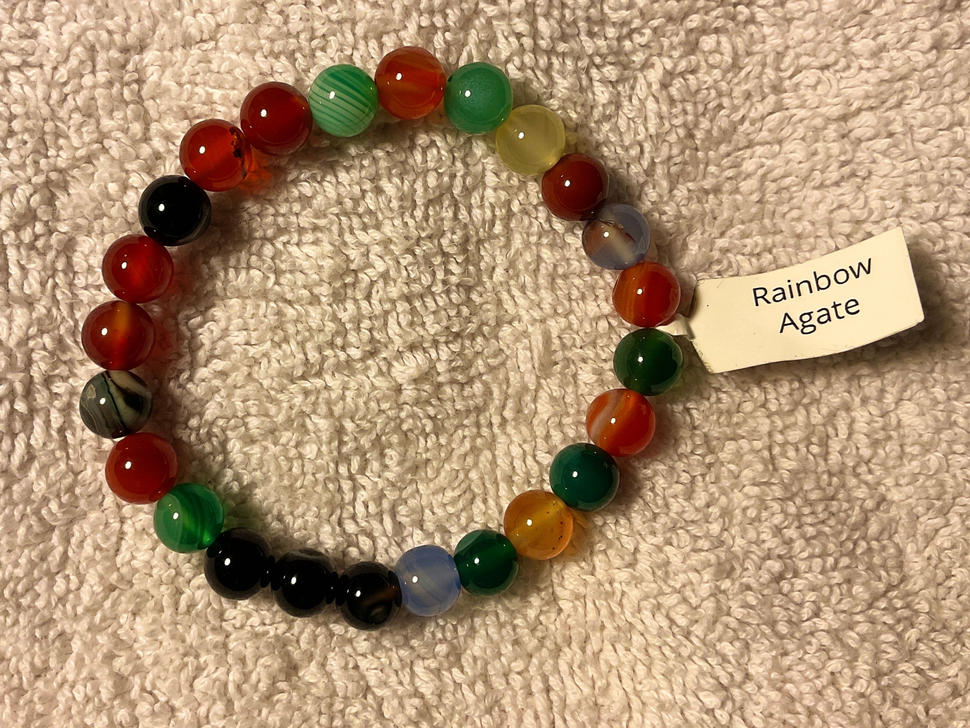 Rainbow Agate Bracelet 