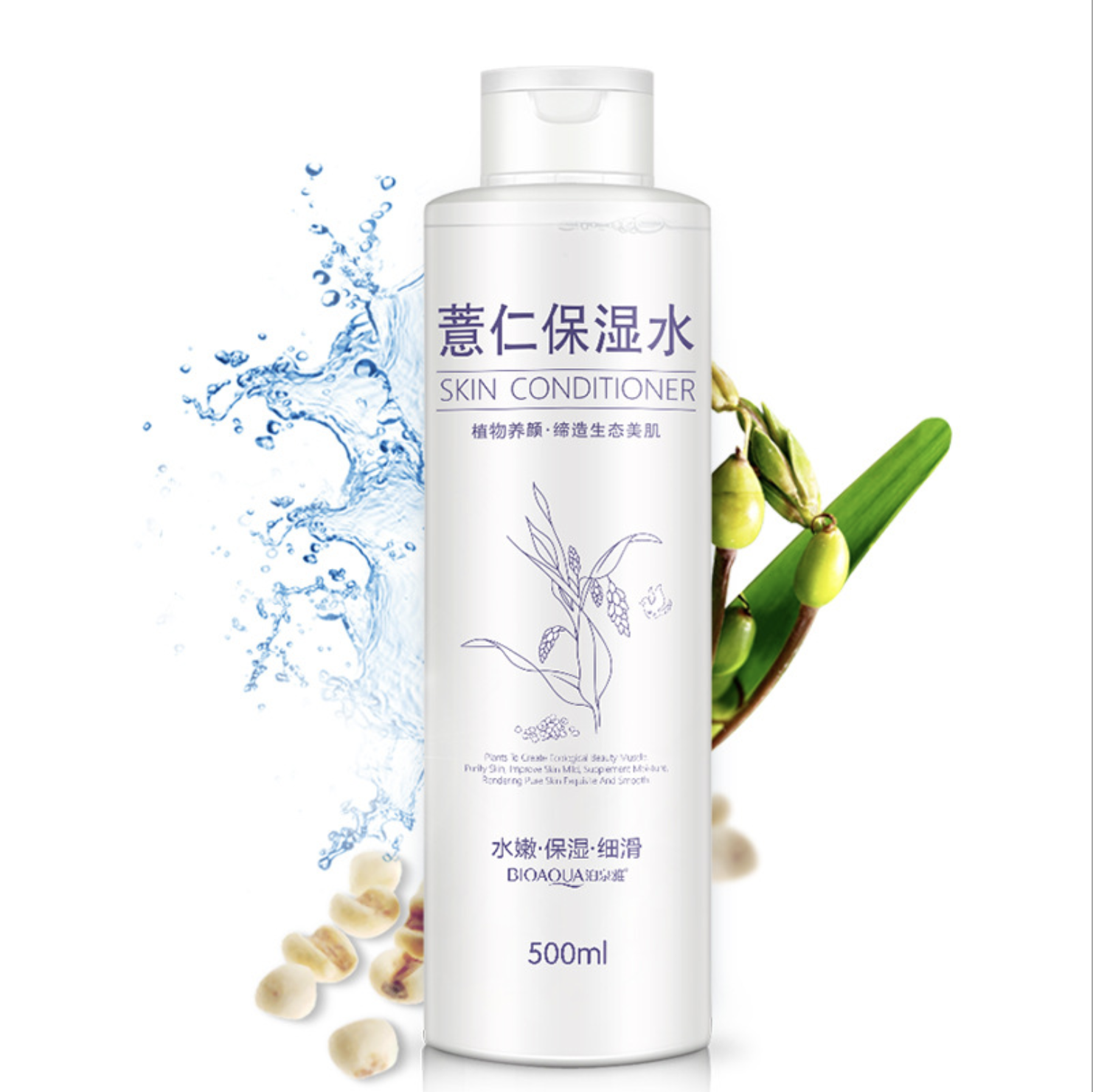 Лосьон-кондиционер с экстрактом семян коикса Bioaqua