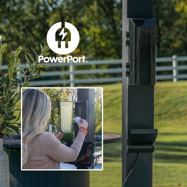 Thumbnail: 14×10 Sarasota Steel Louvered Pergola