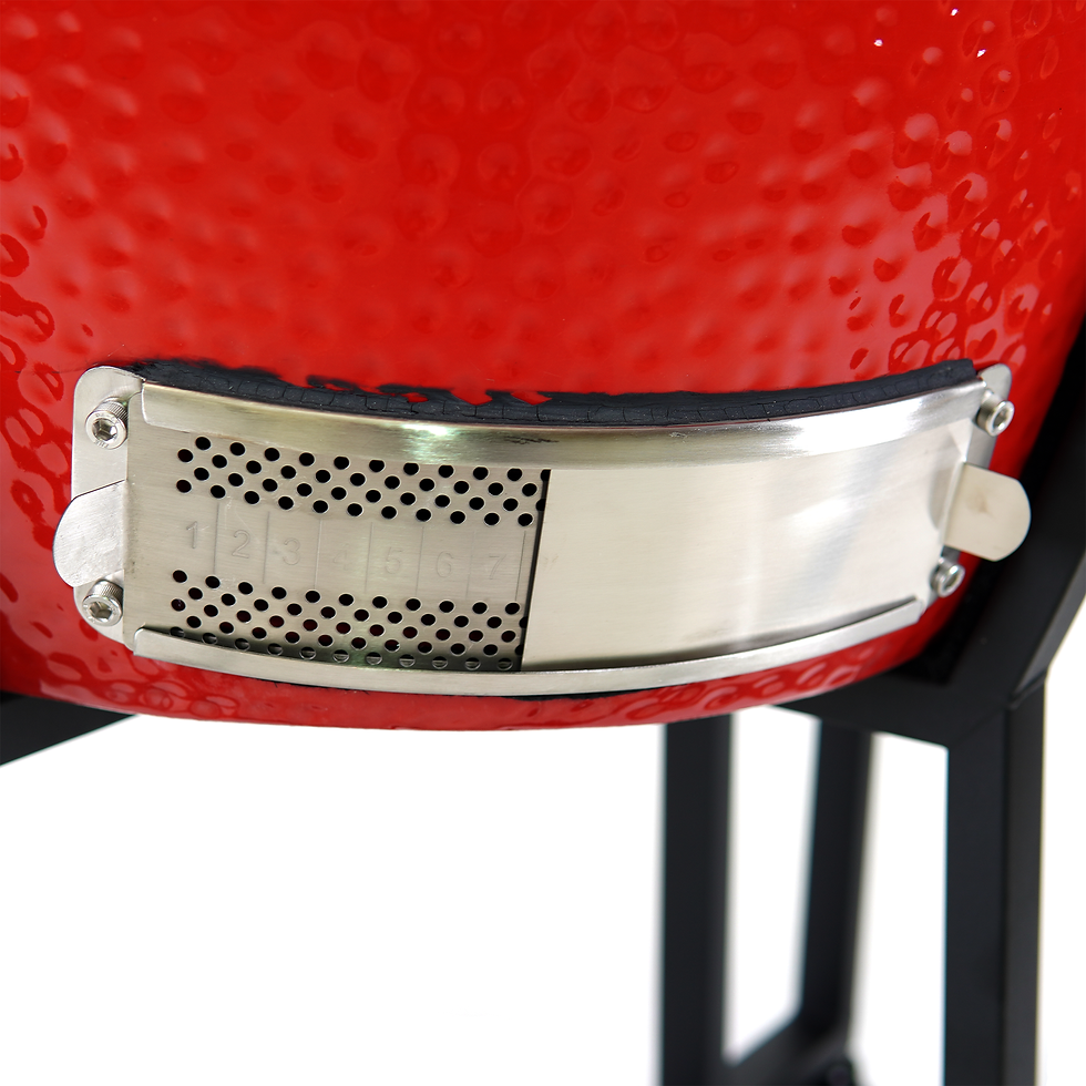 Thumbnail: Kamado X Supreme Ceramic Charcoal BBQ Grill – Red