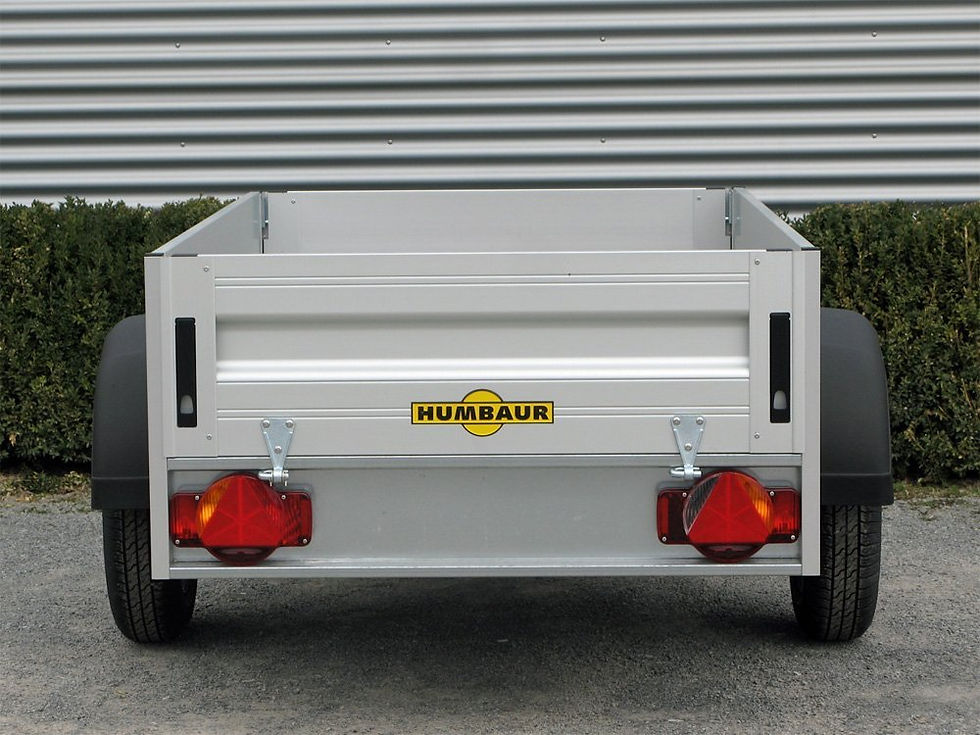 Thumbnail: Humbaur HA752111 KV box trailer