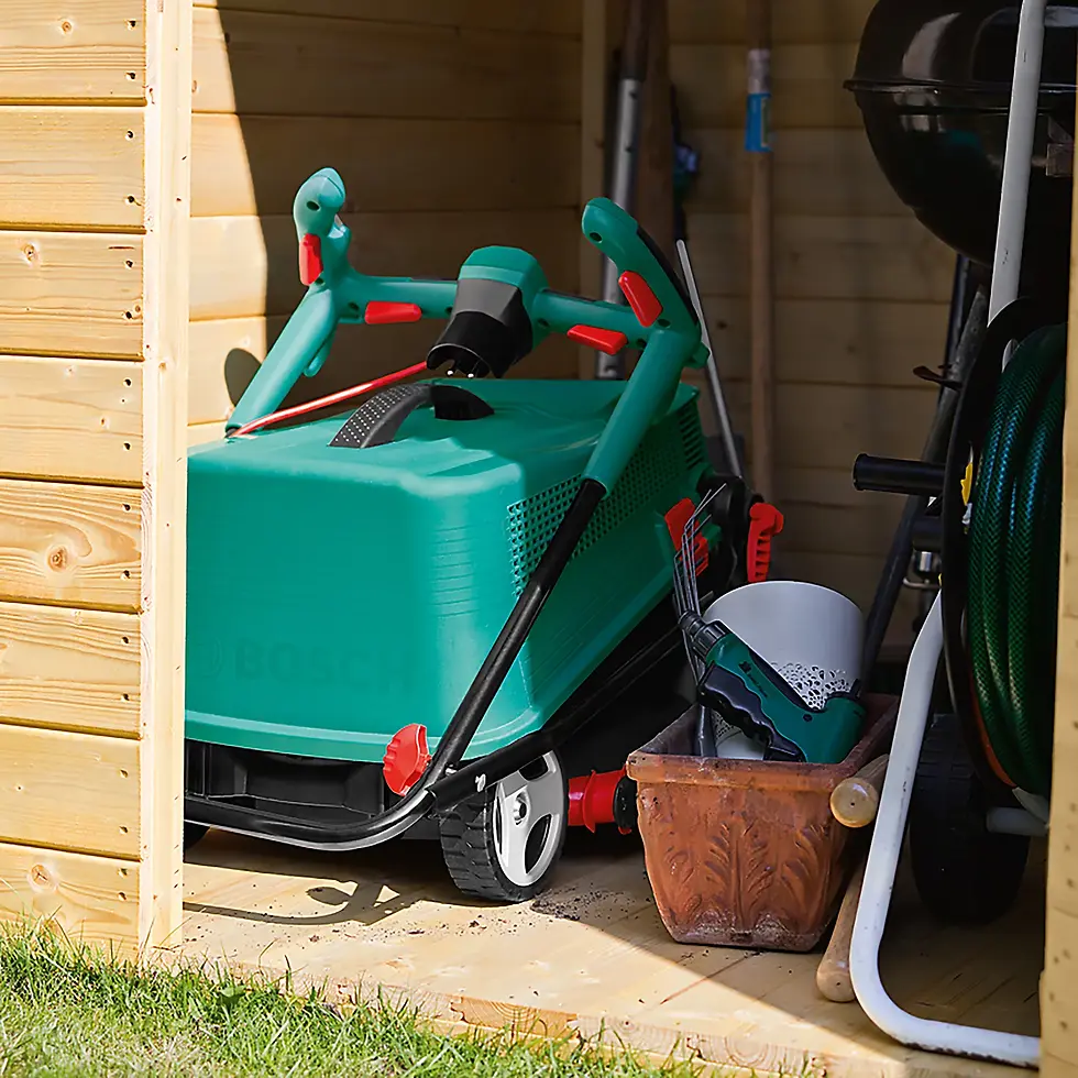 Thumbnail: Bosch Rotak 34 R Corded Rotary Lawnmower