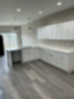  Long L Shape Kitchen Countertop - Calacatta Finesse