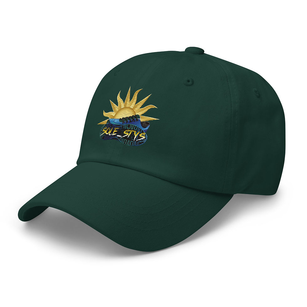 Thumbnail: Sole_Stys™ Sun Steps Collection – Midnight Tide Dad Hat