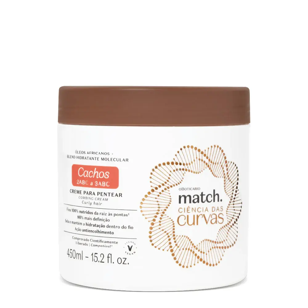 Creme de Pentear Cachos Ciência das Curvas