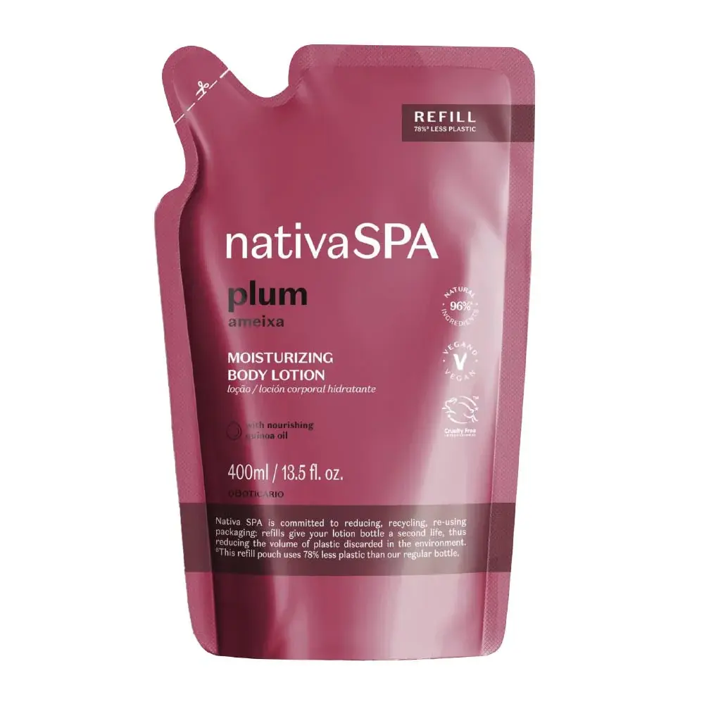 Refil Loção Hidratante Corporal Ameixa