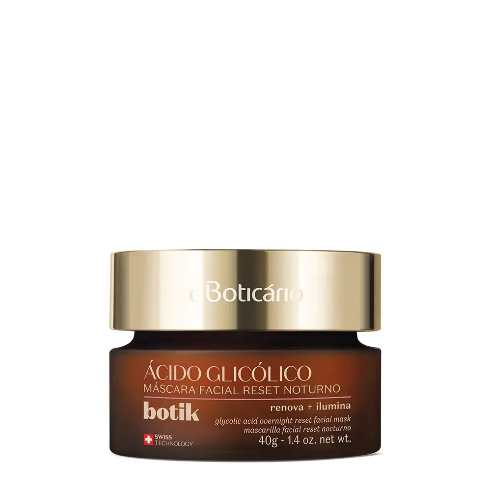 Mascara Reset Noturno Acido Glicólico