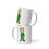 Thumbnail: ELROY White glossy mug